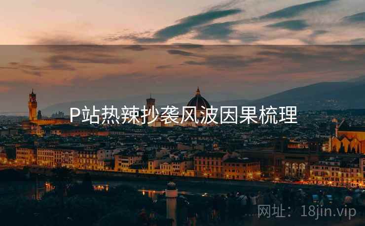 P站热辣抄袭风波因果梳理